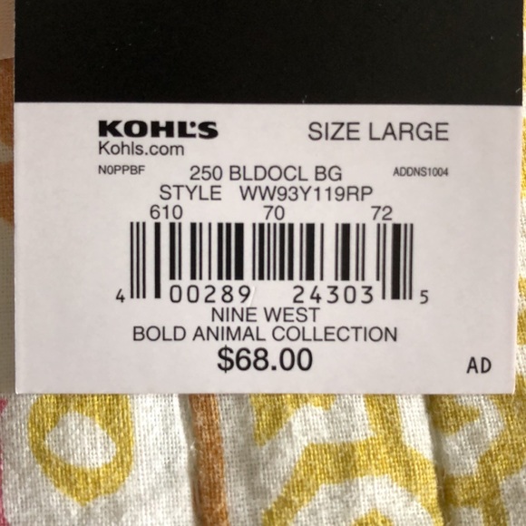 Nine West Belted Slip Dress Sz L NWT - Picture 12 of 16